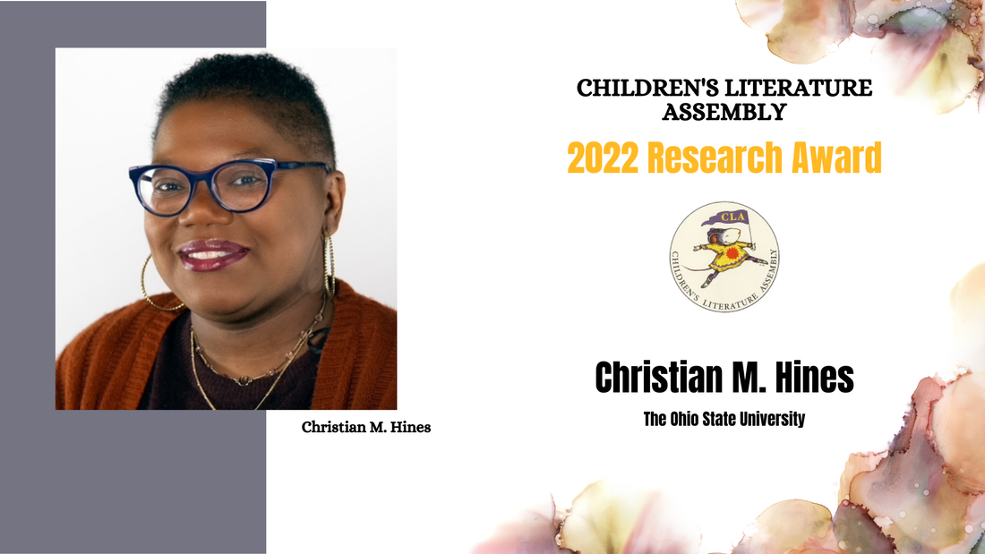 2022 CLA Research Award Recipient: Christian Hines