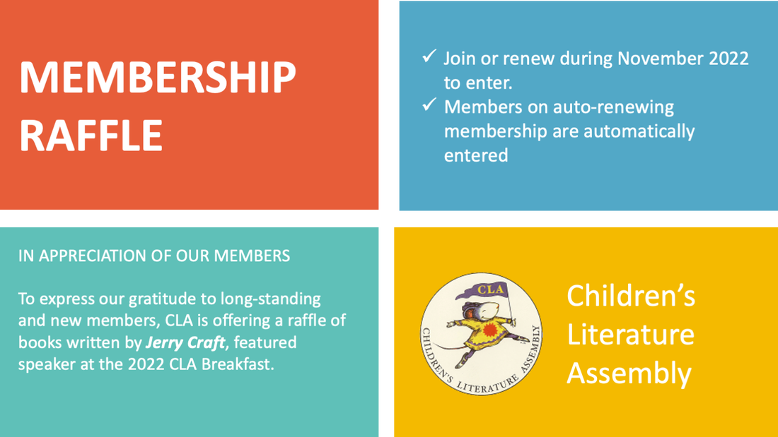 Membership raffle: Opportunity to win books by the 2021 Breakfast speakers. Join or renew during November 2021 to enter. Members on auto-renewing membership are automatically entered