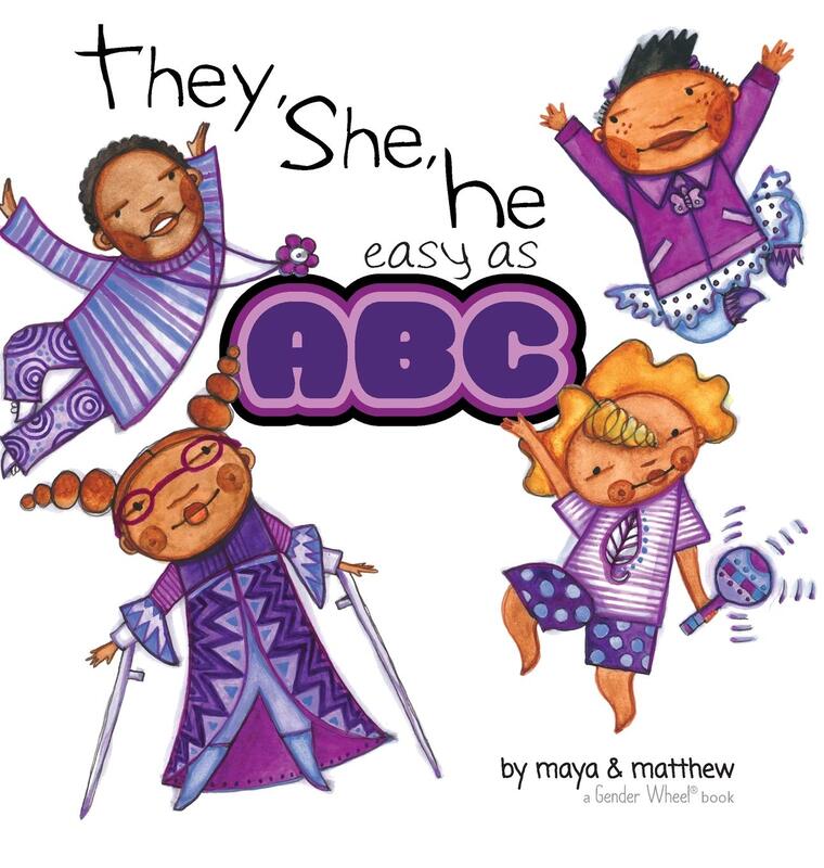 Book cover: They, She, He: Easy as ABC