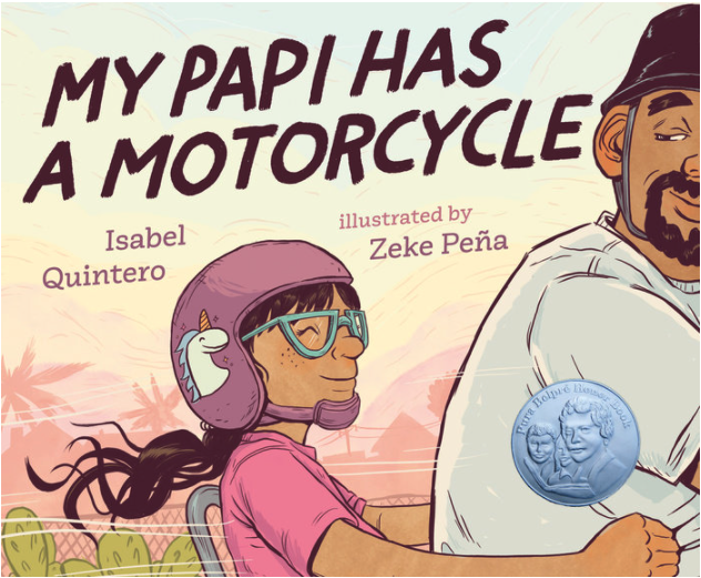 Book cover: My papi has a motorcycle