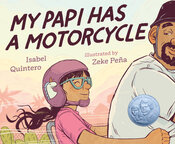 Book cover: My Papi has a motorcycle
