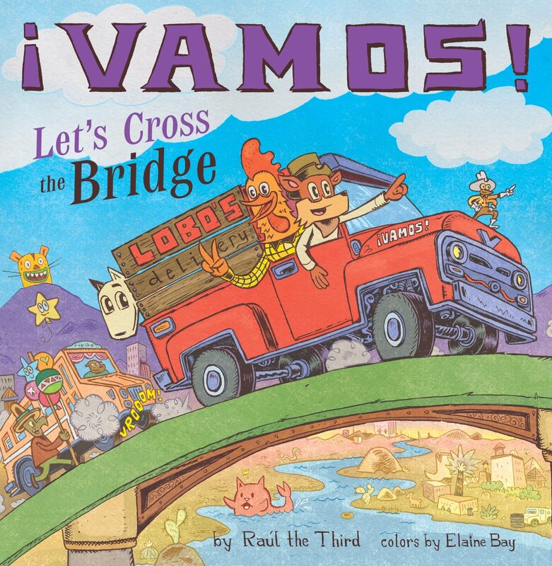 Book cover: Vamos! Let's Cross the Bridge