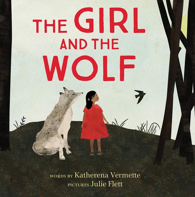 Book cover: The Girl and the Wolf