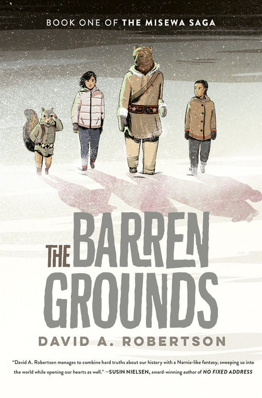 Book cover: The Barren Grounds
