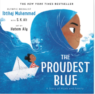 Book cover: The proudest blue