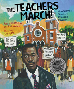 Book cover: The teachers march